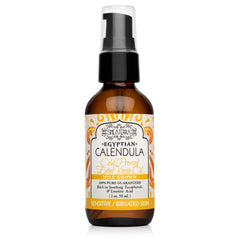 Shea Terra Egyptian Calendula Oil bottle for daily skin nourishment.