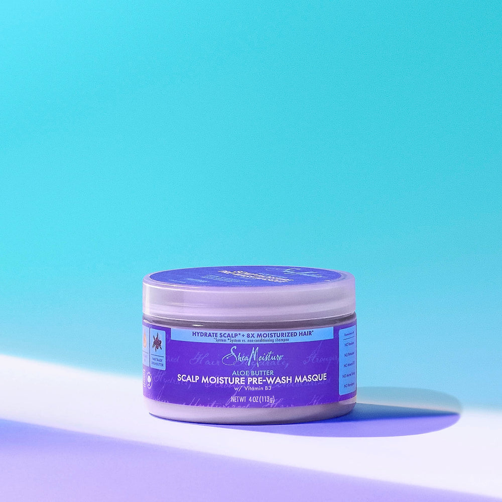 SheaMoisture Aloe Butter Pre-Wash Masque within a hair care system