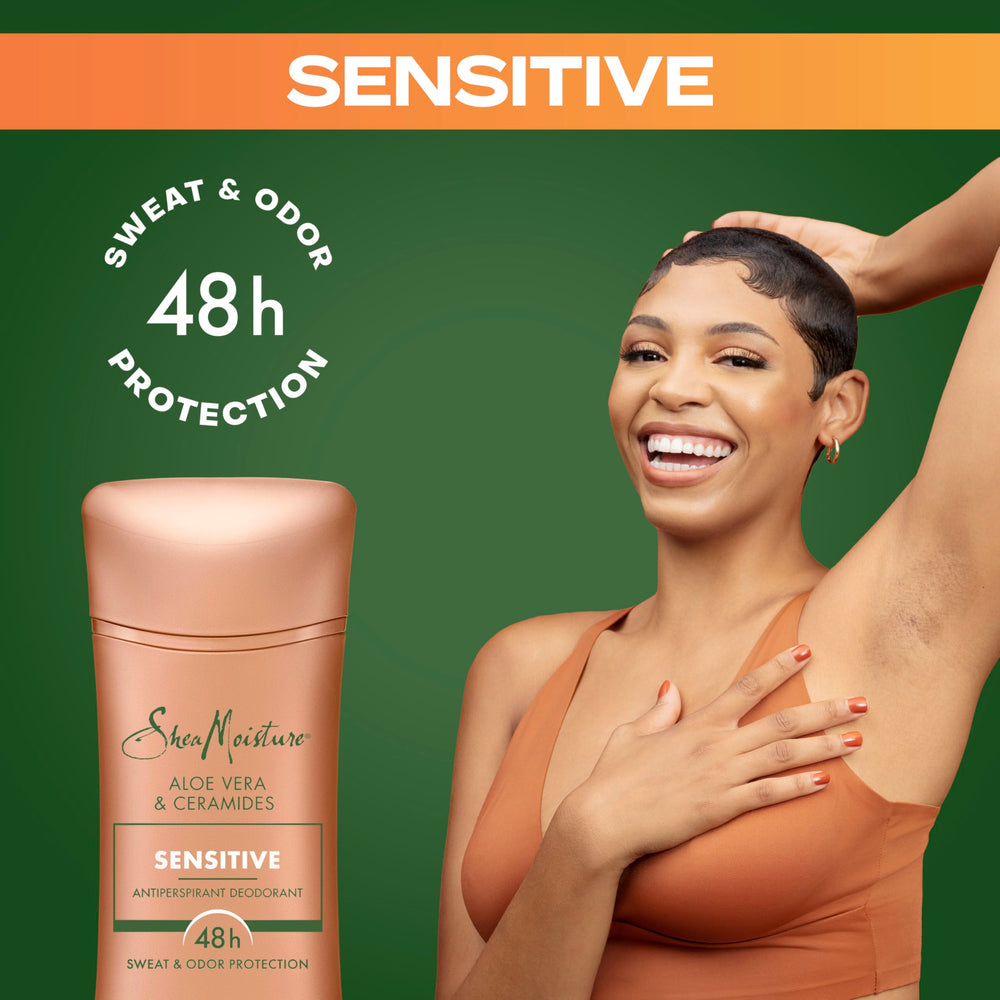 Subtle Aloe fragrance on SheaMoisture antiperspirant stick