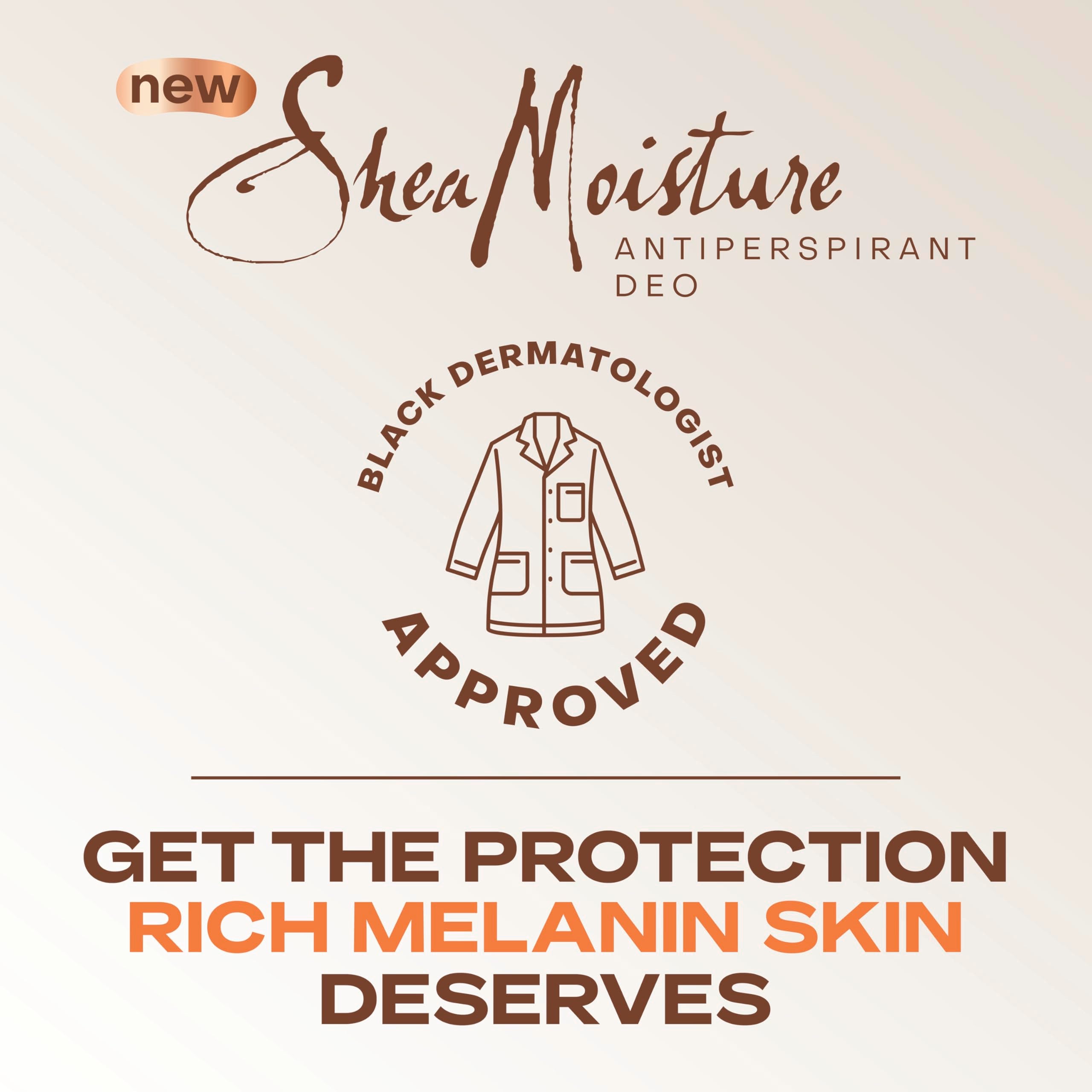 Paraben- and mineral oil-free SheaMoisture antiperspirant packaging