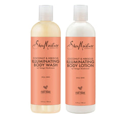 SheaMoisture Coconut Hibiscus body wash bottle delivers deep hydration