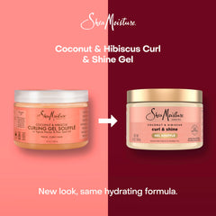 SheaMoisture Coconut and Hibiscus Curling Gel Souffle offers frizz control and gloss.