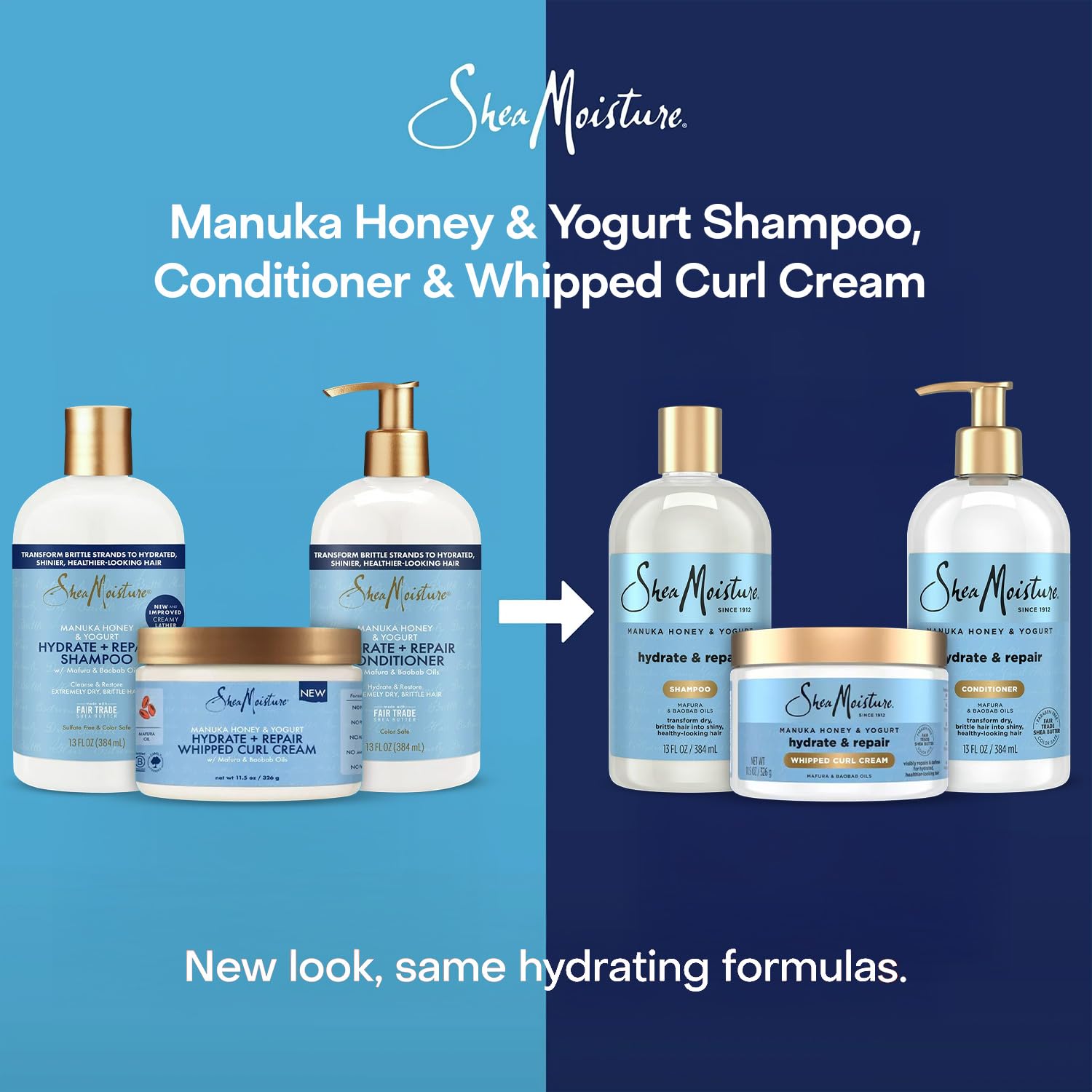 Utilisation recommandée : trio shampoing après-shampoing et crème pour meilleurs résultats.
