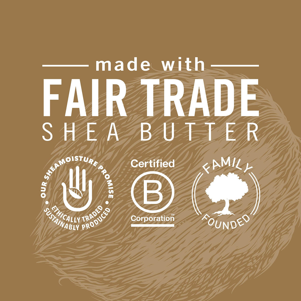Cruelty-free SheaMoisture logo emphasizes ethical skincare