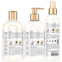 SheaMoisture Daily Hydration Conditioner bottle for detangling and smoothness.