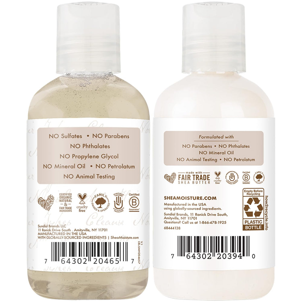 SheaMoisture Daily Hydration travel lotion mini bottle for lightweight post-shower moisture.