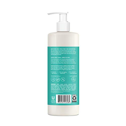 Sheamoisture Emerge conditioner used as a co-wash to define curls.