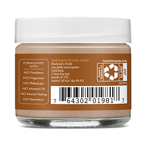 SheaMoisture Even and Radiant night cream jar highlighting creamy texture for smooth morning skin