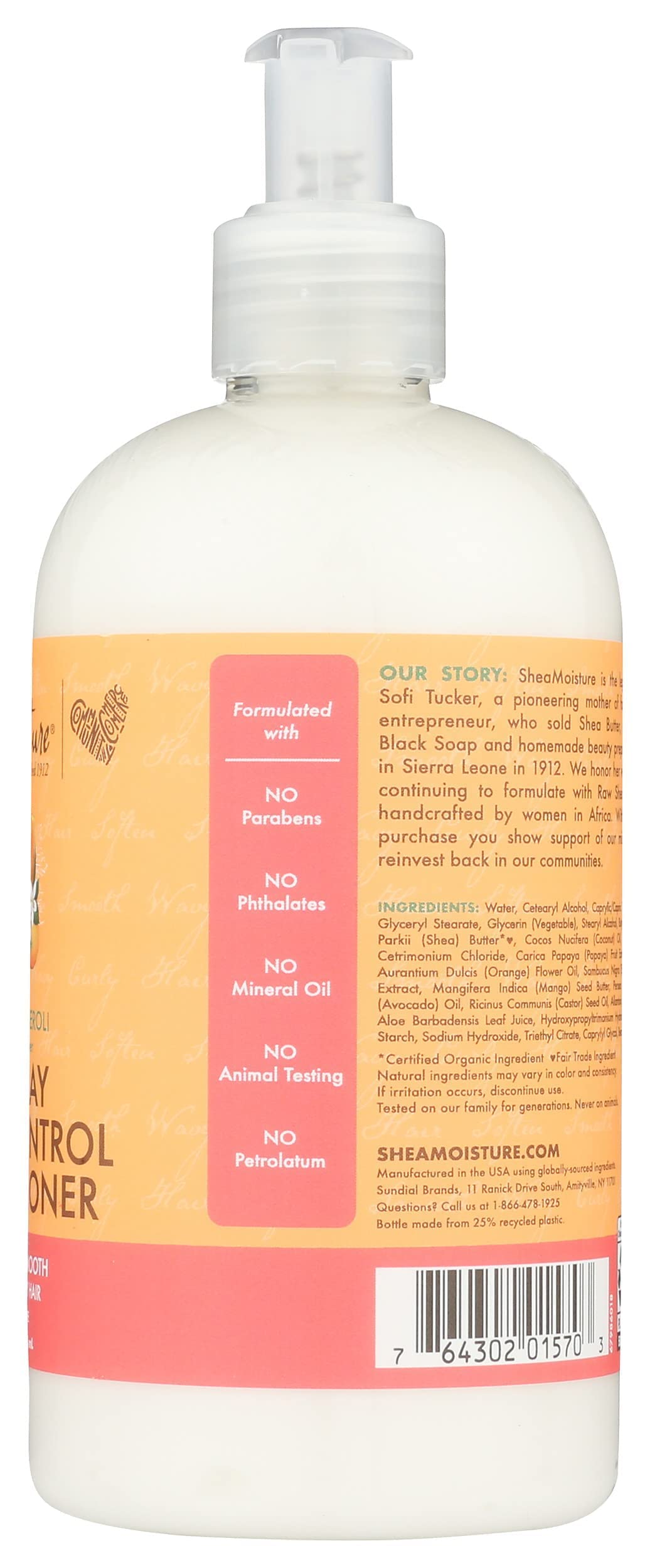 Fair Trade Shea Butter emblem signals ethical sourcing and nourishment.