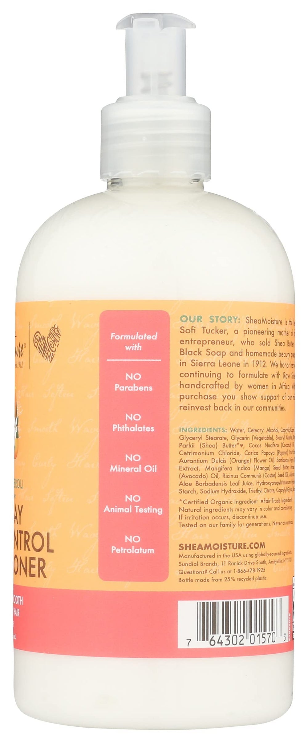 Fair Trade Shea Butter emblem signals ethical sourcing and nourishment.
