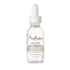 SheaMoisture Hyaluronic Serum bottle close-up for lightweight hydration