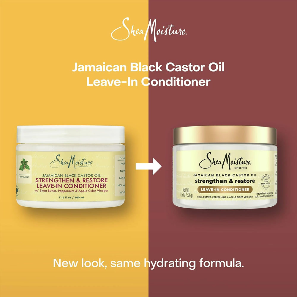 SheaMoisture Leave-In Conditioner supports root-to-tip hydration for healthy-looking hair.