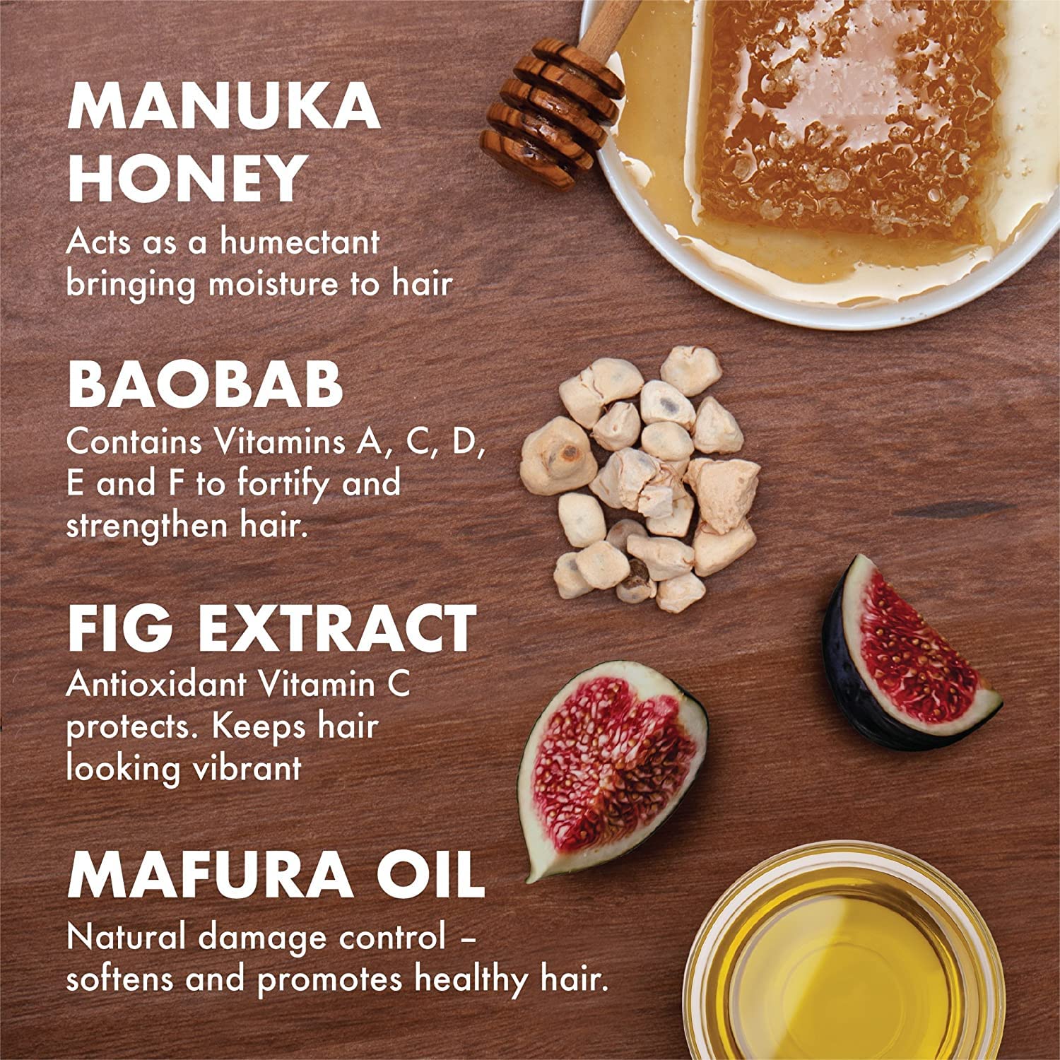 Frizz control focus with SheaMoisture Manuka Honey + Mafura Oil conditioner