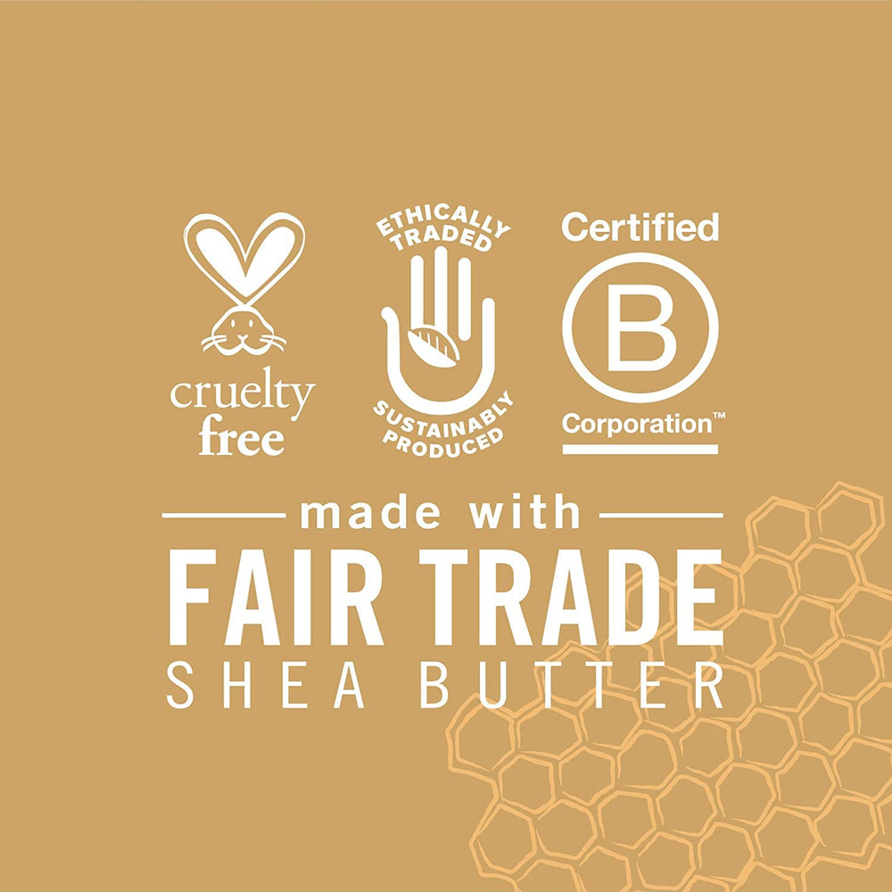 Packaging display of SheaMoisture twin-pack conditioner