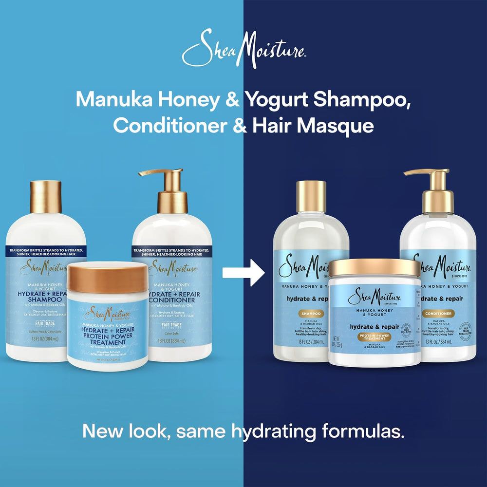 SheaMoisture natural ingredients blend for nourished hair.