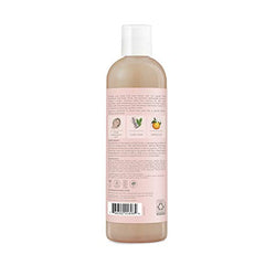 Creamy lather shown from SheaMoisture Pink Himalayan Salt Body Wash for soft skin.