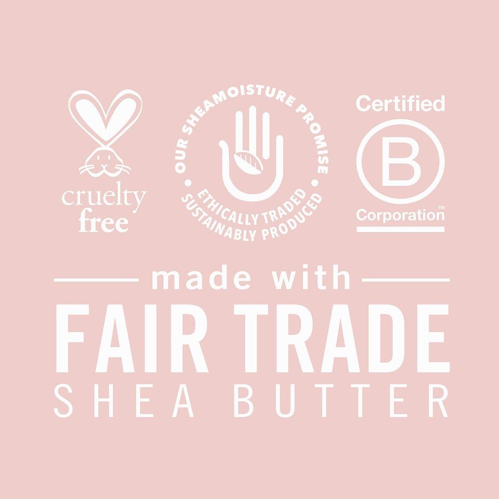 Simple packaging design emphasizes natural ingredients in SheaMoisture wash.