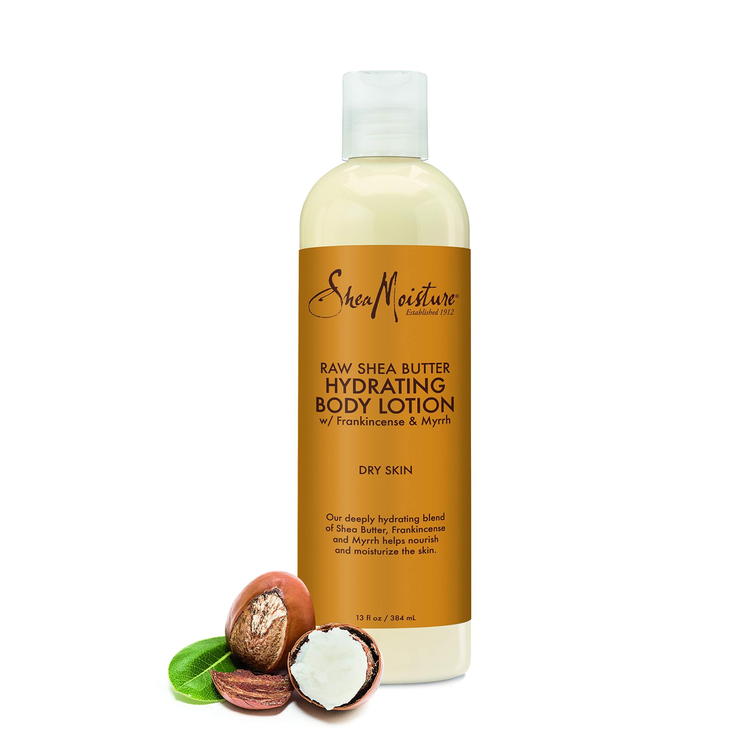 SheaMoisture packaging and bottle display