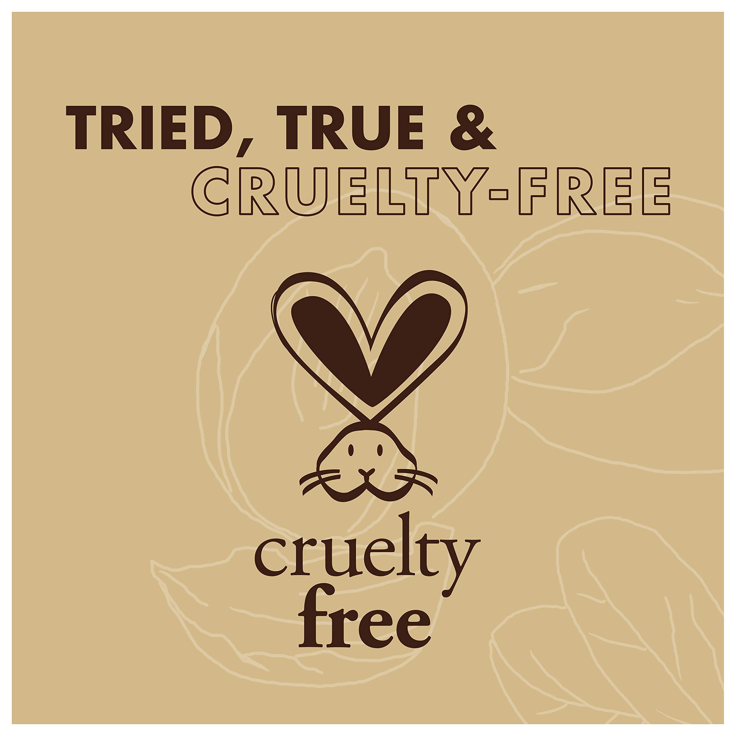 Paraben-free packaging conveys clean, safe formulation