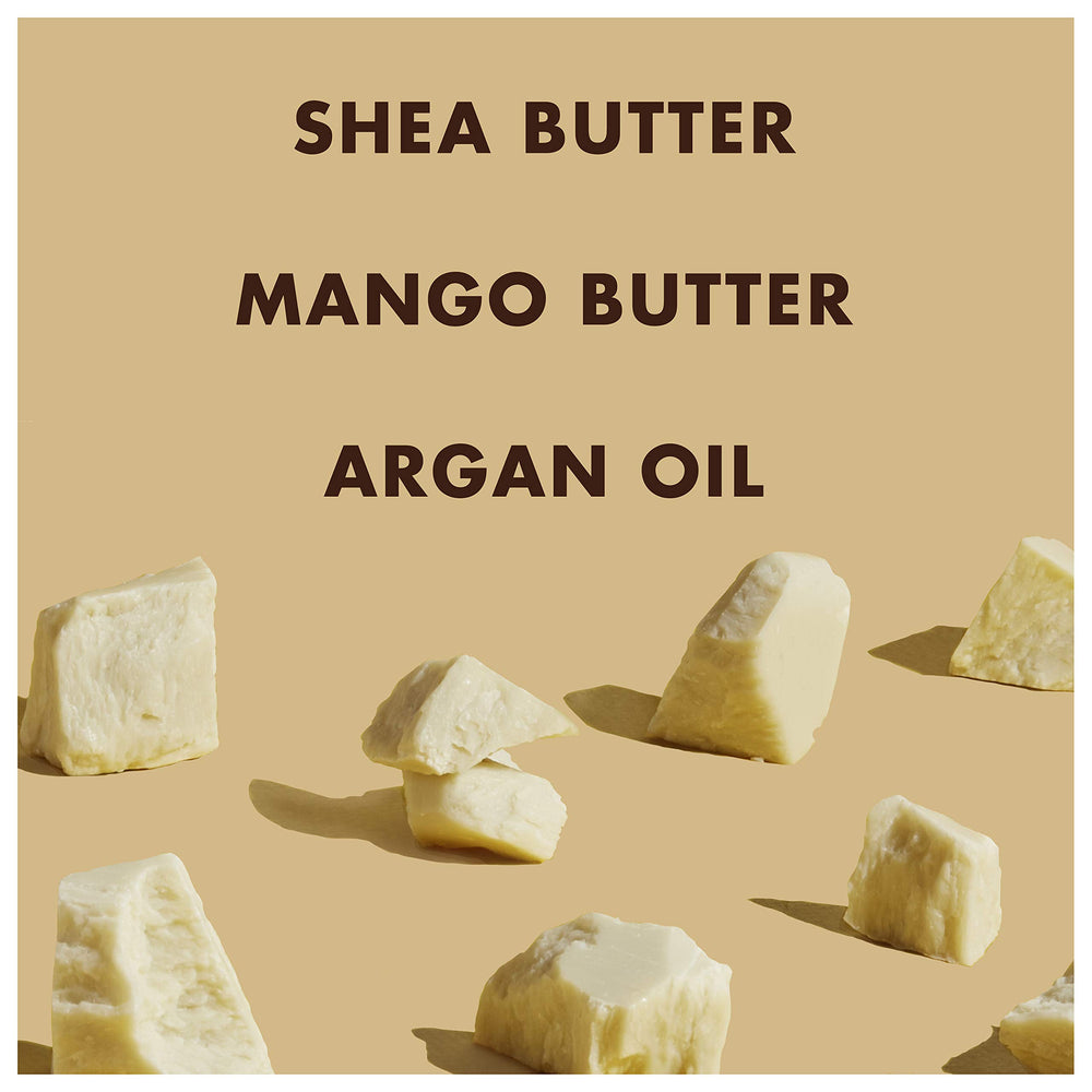 Ingredients montage features shea butter and coconut oil