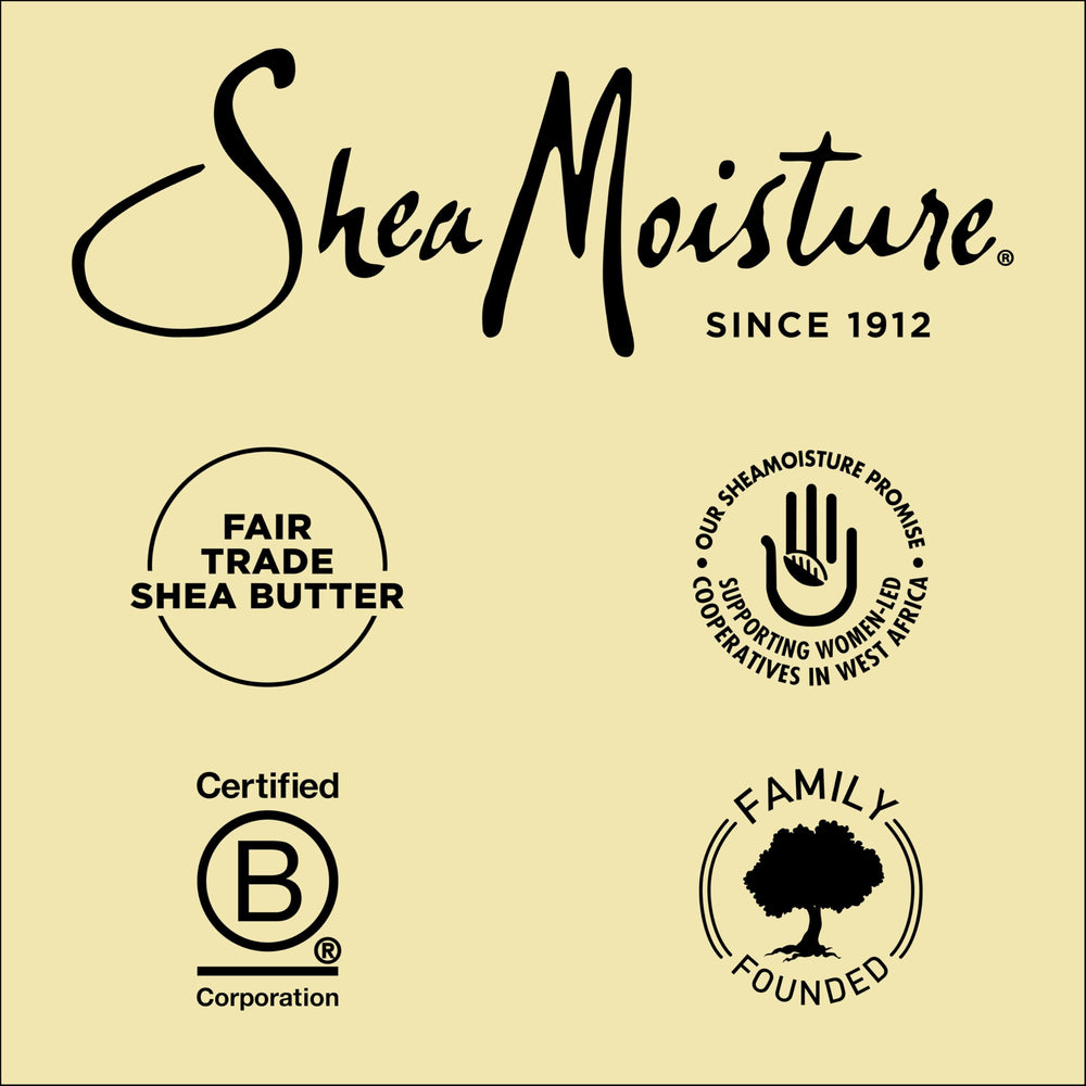Creamy texture of Sheamoisture Strengthen & Restore conditioner for moisture and detangling