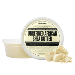 Sheanefit raw shea butter 8oz jar for daily moisture