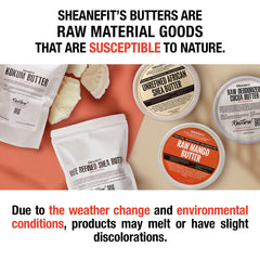Sheanefit shea butter applied to body for smoothness