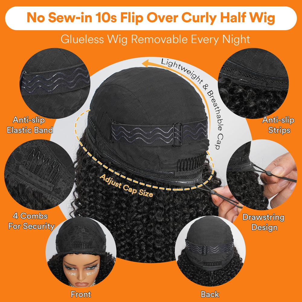 SheBase invisible hairline enables easy blending with minimal leave-out.
