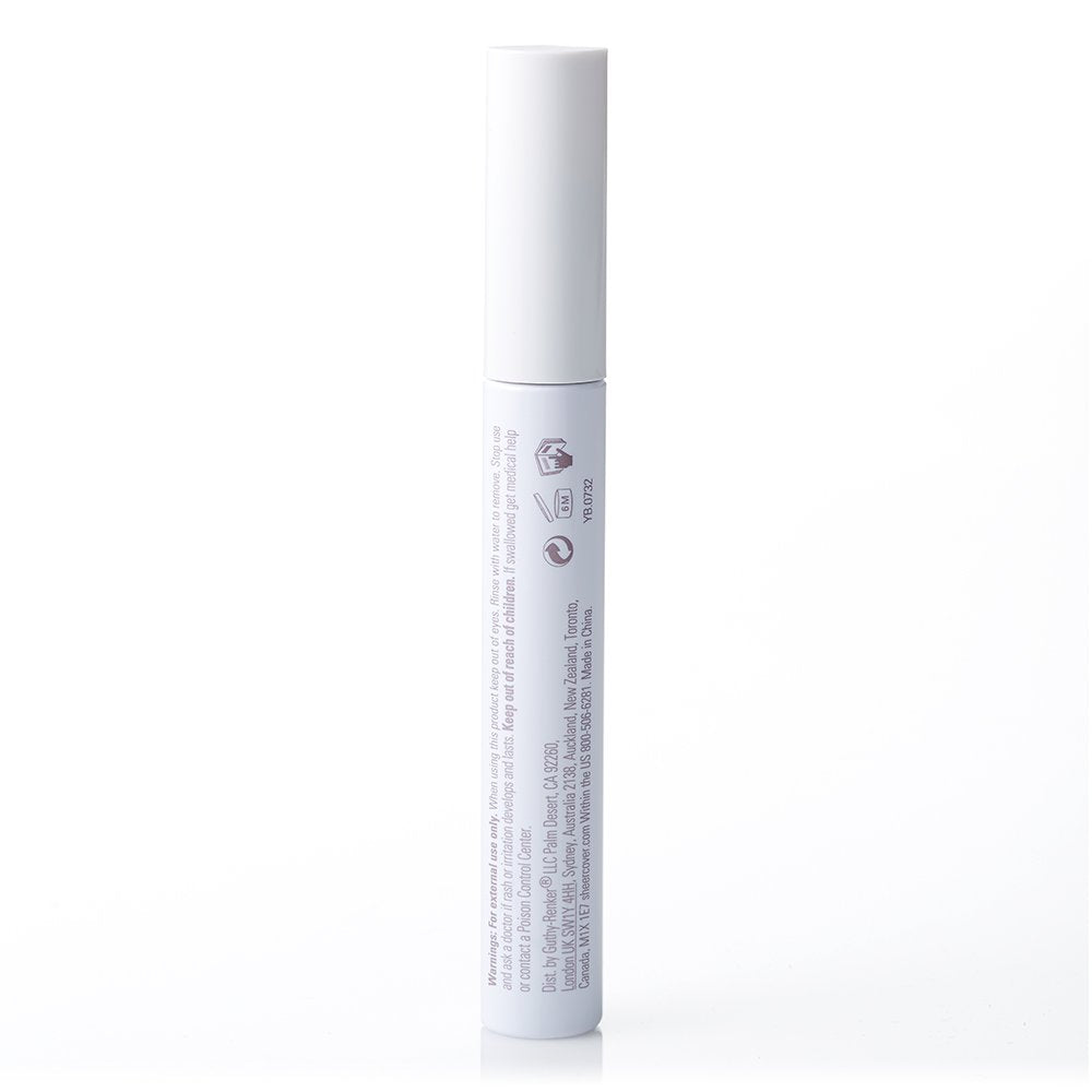 Sheer Cover mascara brush applying formula for separation and definition.
