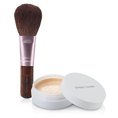 Sheer Cover Perfect Shade includes a free brush for easy application.