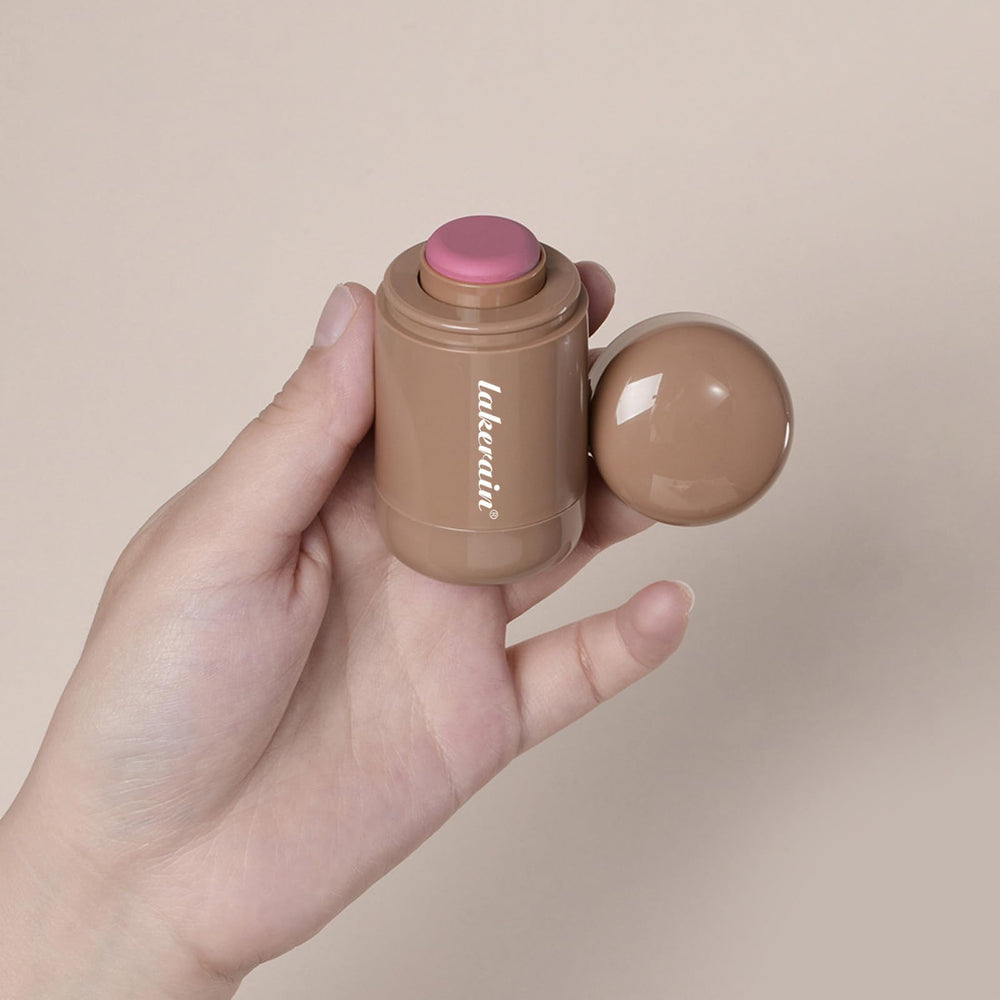 SHEEYOON cream blush stick matte-finish offers long-lasting color.