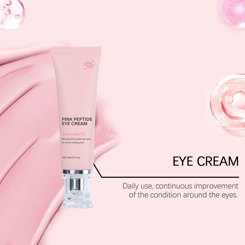Sheghy eye care targets fine lines around the eyes for a smoother look.