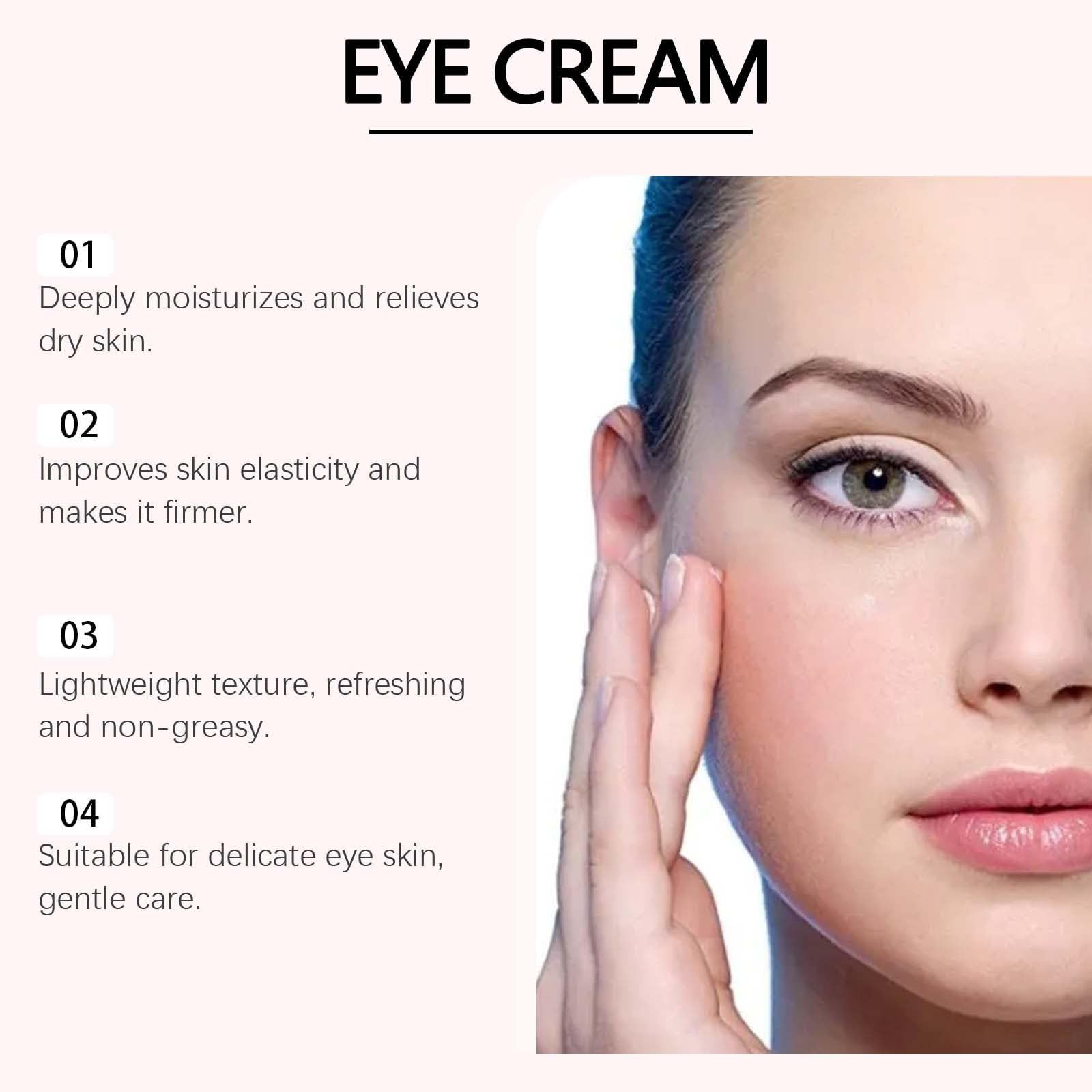 Sheghy under-eye hydration serum plumps and refreshes the eye contour.