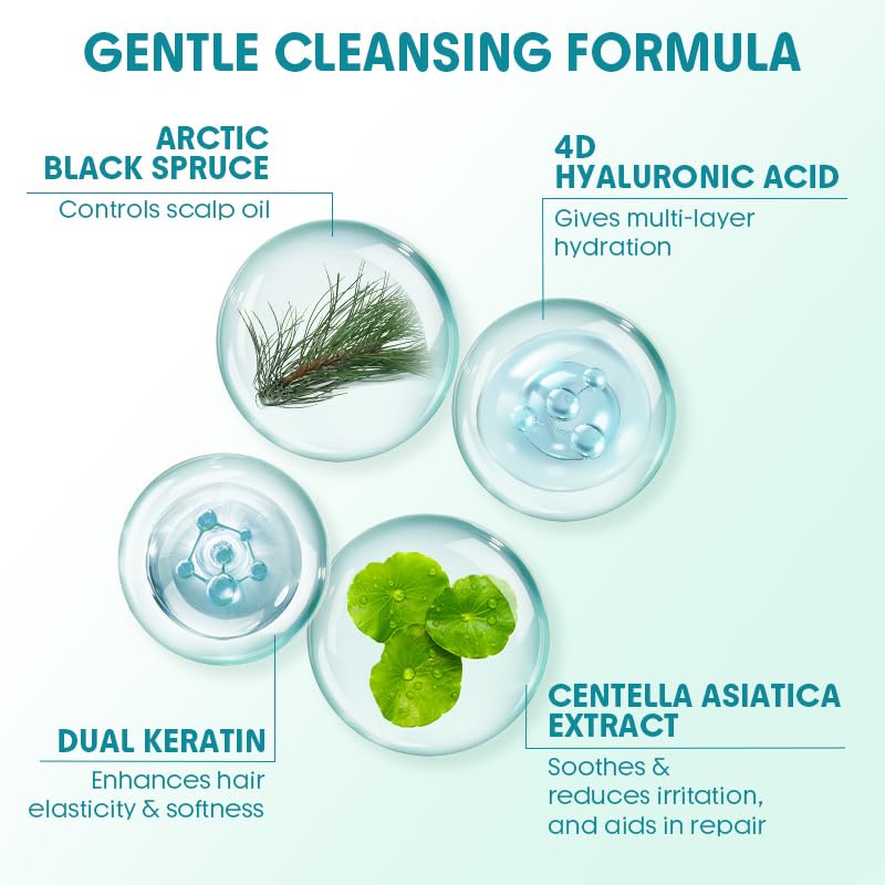 SHEGLAM 4D Hyaluronic Acid nourishes and hydrates hair strands