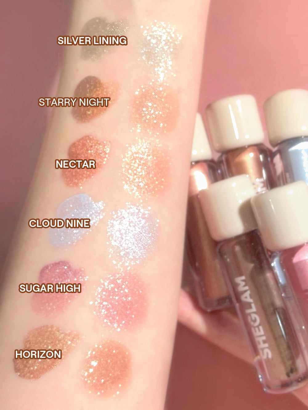 SHEGLAM Airglow Eye Tint long-wear performance in daylight demo