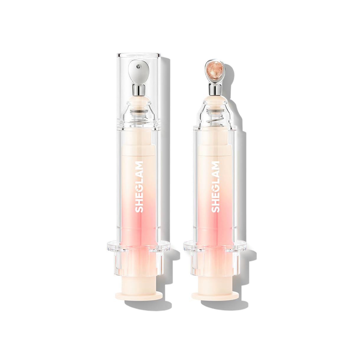SHEGLAM Booster Shine lip gloss bottle with glossy, vibrant finish for daily wear.