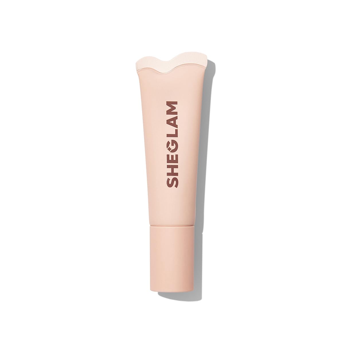 SHEGLAM Crystal Glaze Cocoa Cookie tube front showing rich color.