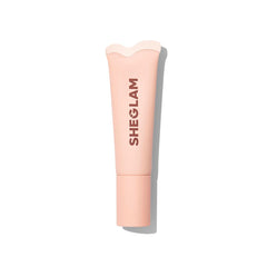 SHEGLAM Crystal Glaze Cocoa Cookie tube front showing rich color.