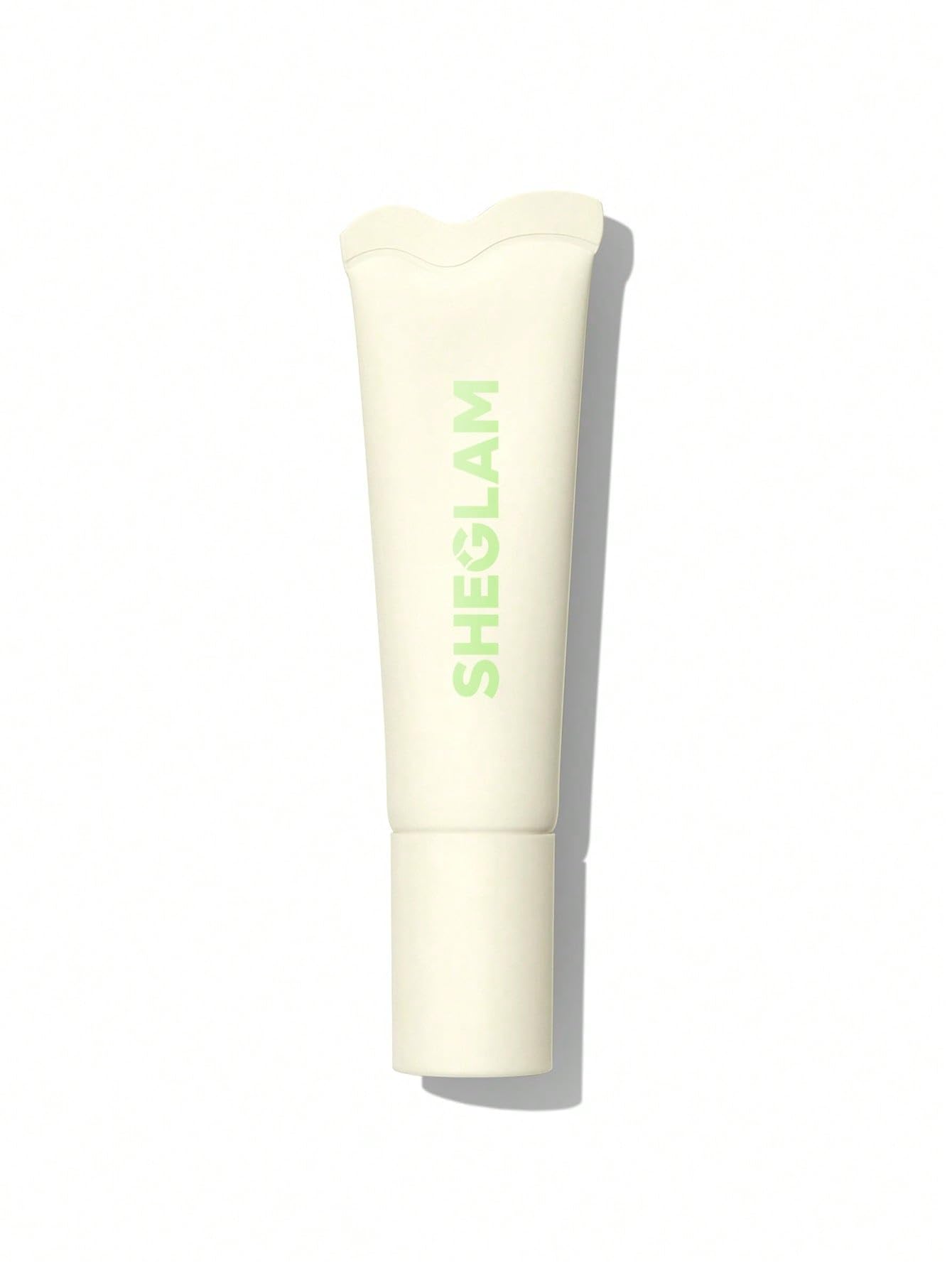SHEGLAM Crystal Glaze Mint Chip bottle closeup showing hydrating, crystal-like shine.