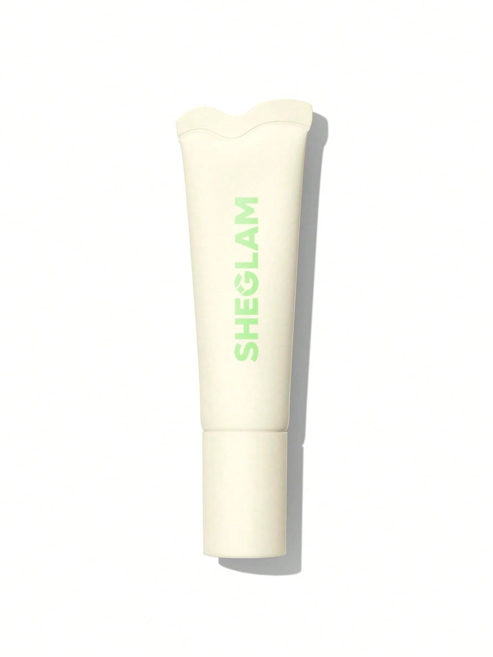 SHEGLAM Crystal Glaze Mint Chip bottle closeup showing hydrating, crystal-like shine.