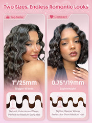 SHEGLAM heart-pattern cord tie keeps cords tangle-free while styling.