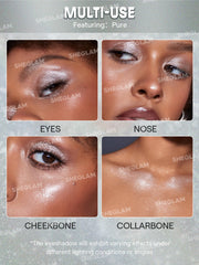 SHEGLAM Enigma Sparkly Eyeshadow single offers five shimmering shades to mix and match.