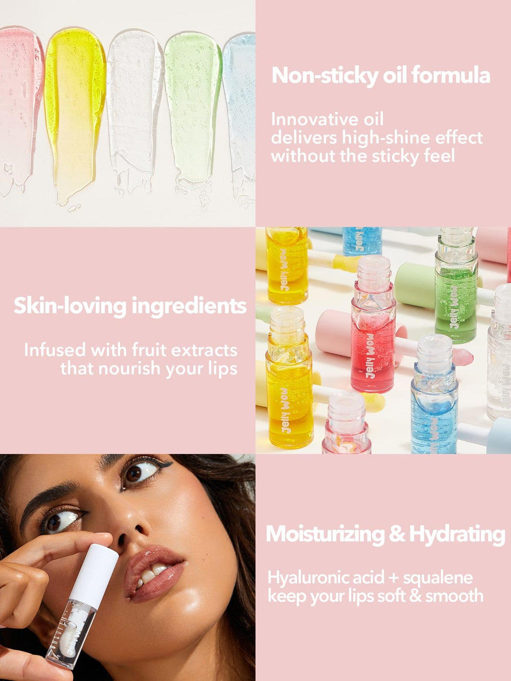SHEGLAM Jelly Wow with vitamin C and hyaluronic acid provides hydration