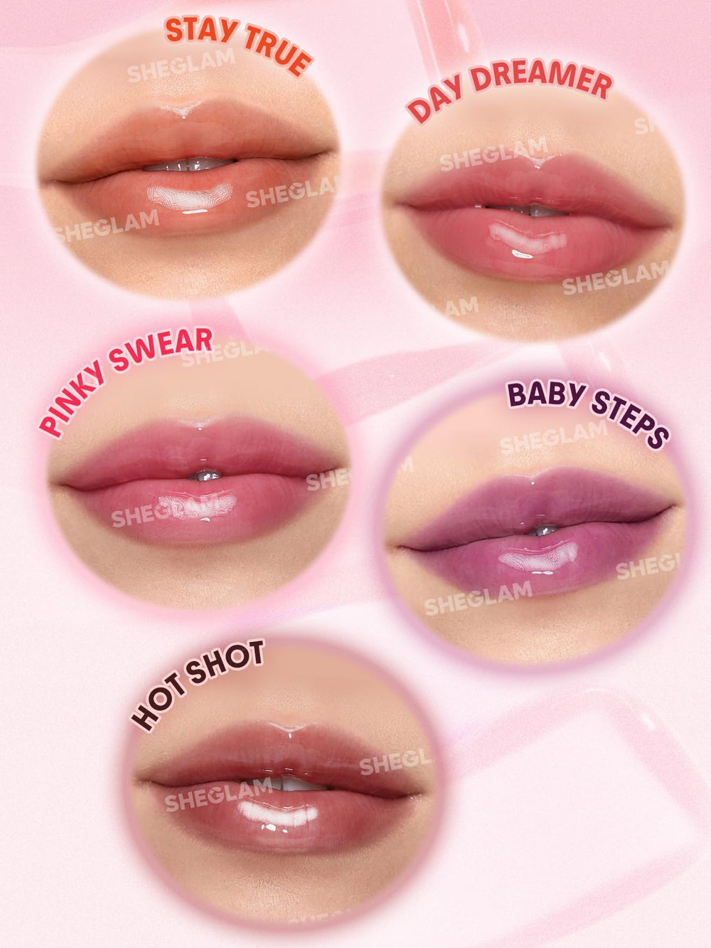 SHEGLAM Jelly Wow Lip Oil cruelty-free label signals ethical choice.