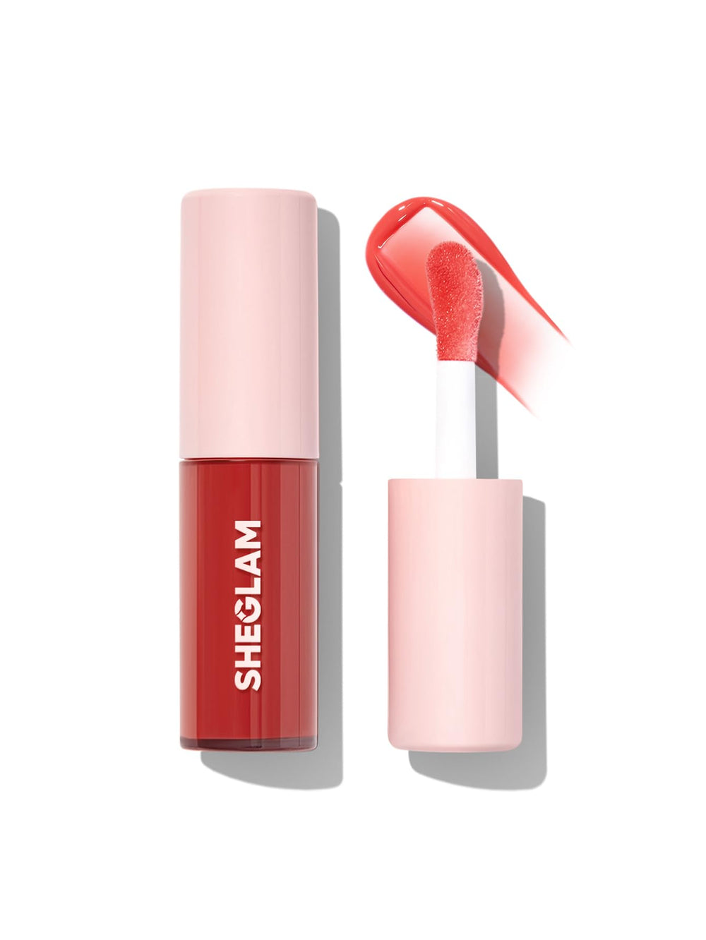 SHEGLAM Jelly Wow Lip Oil packaging shows premium glossy look for shopper appeal.