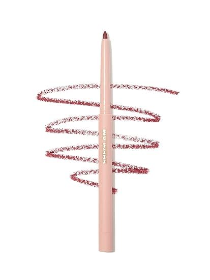 Defined lip edges with Misty Rose for clean application.