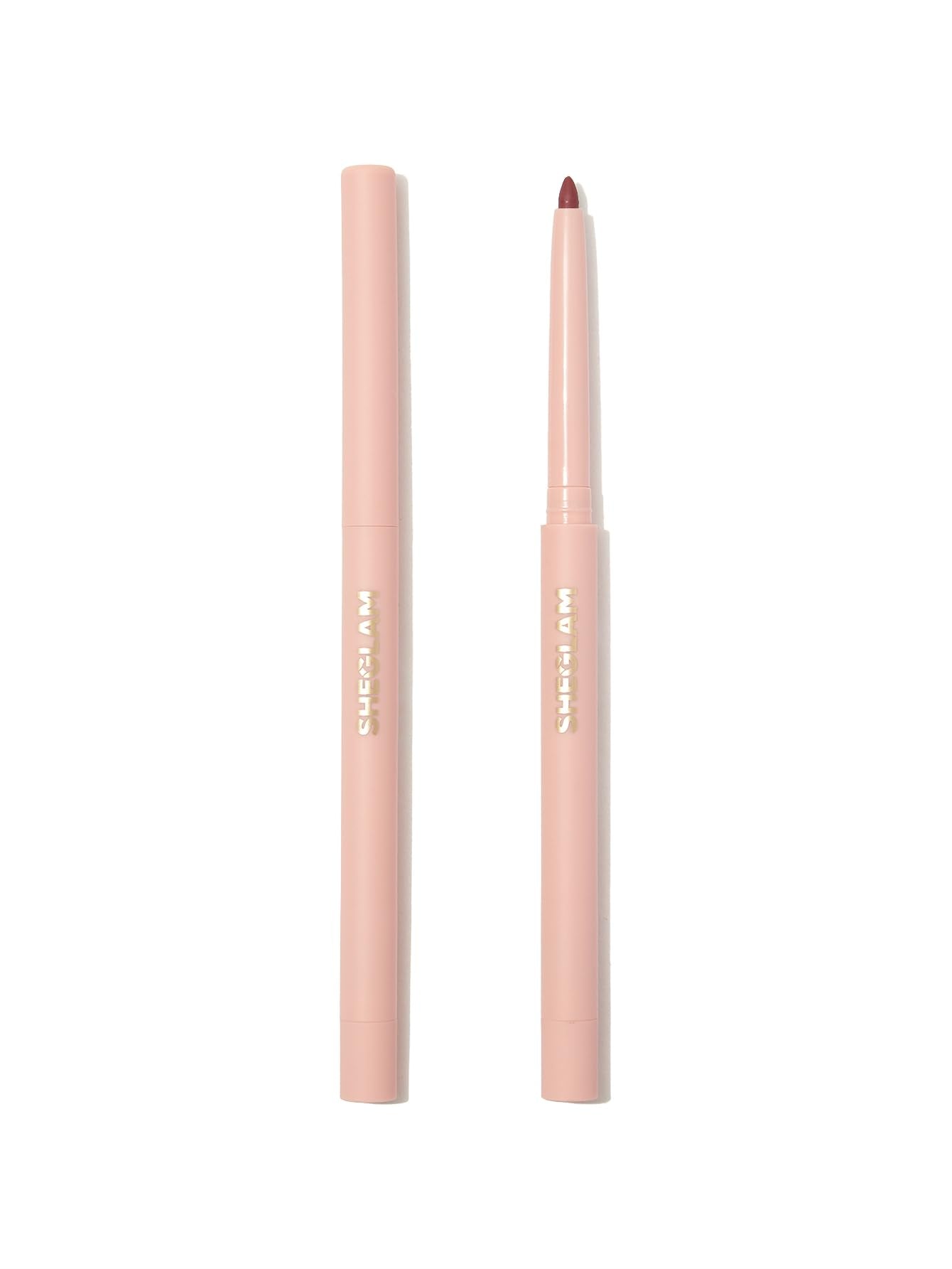 SHEGLAM lip liner Misty Rose pencil tip for precise contouring.