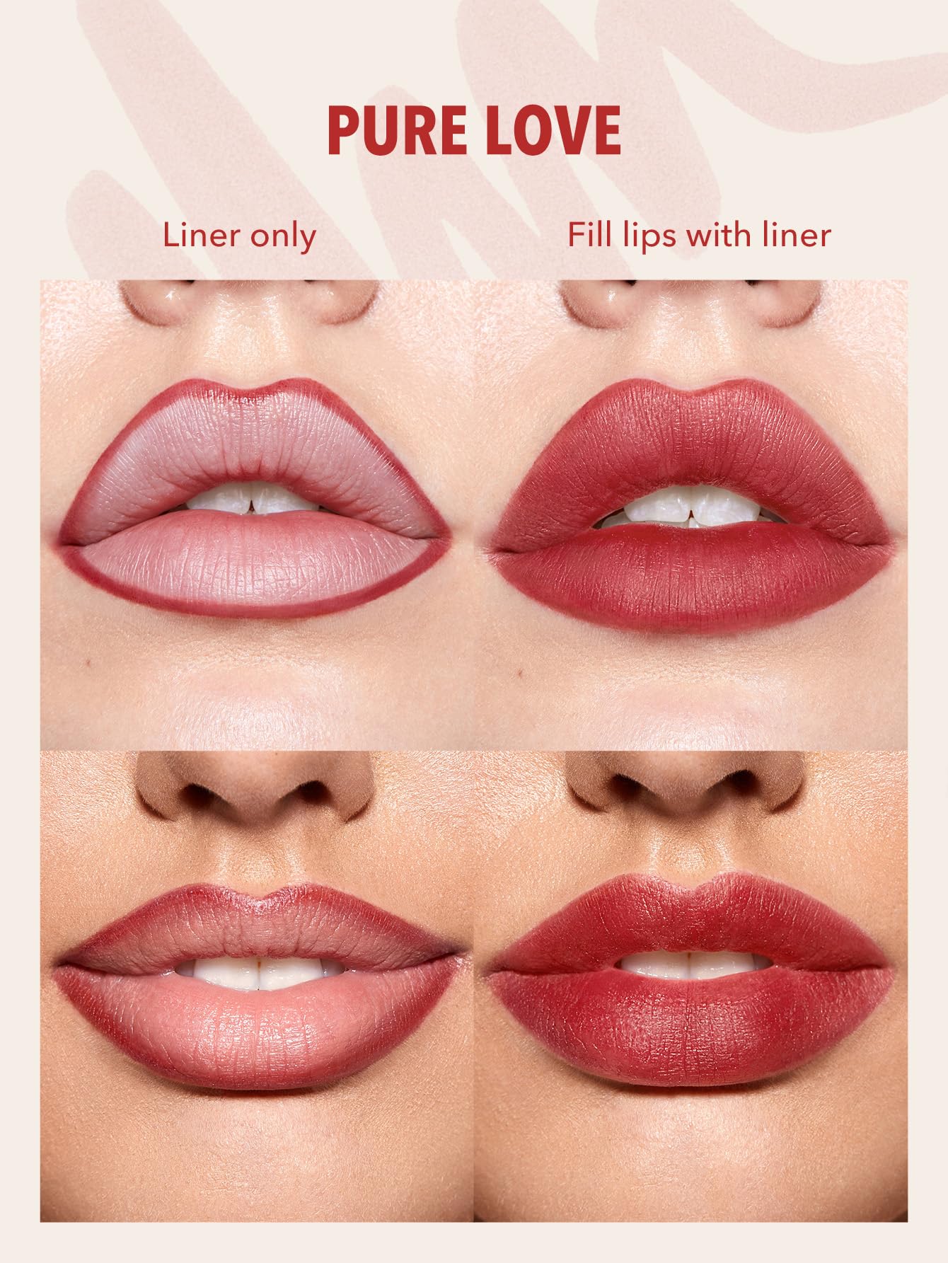 SHEGLAM Lip Tint Marker tip application demonstrates easy color delivery