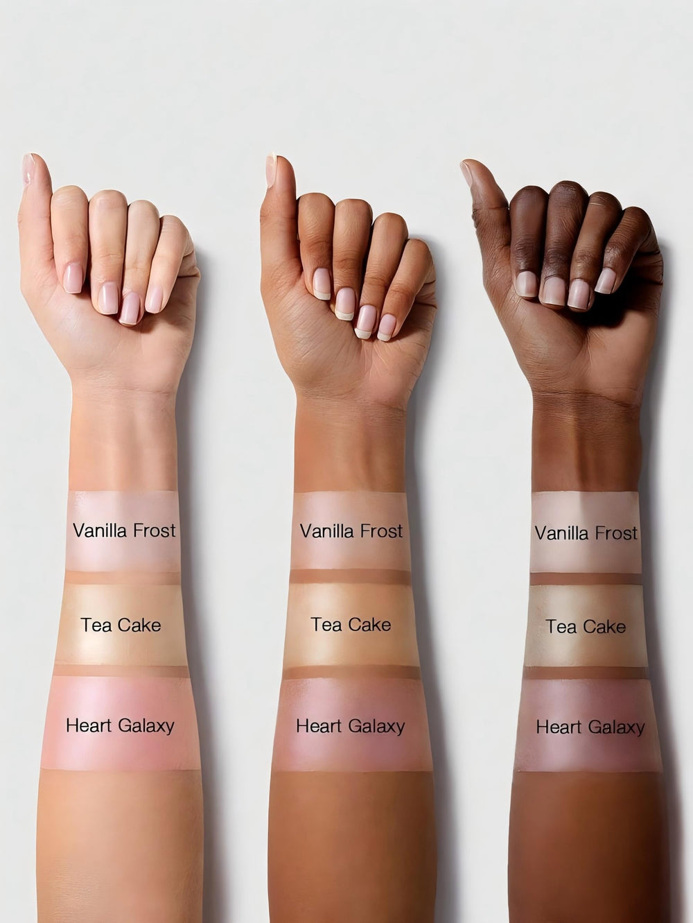 SHEGLAM Lunar Glow Highlighter brightens eyes with a soft shimmer.