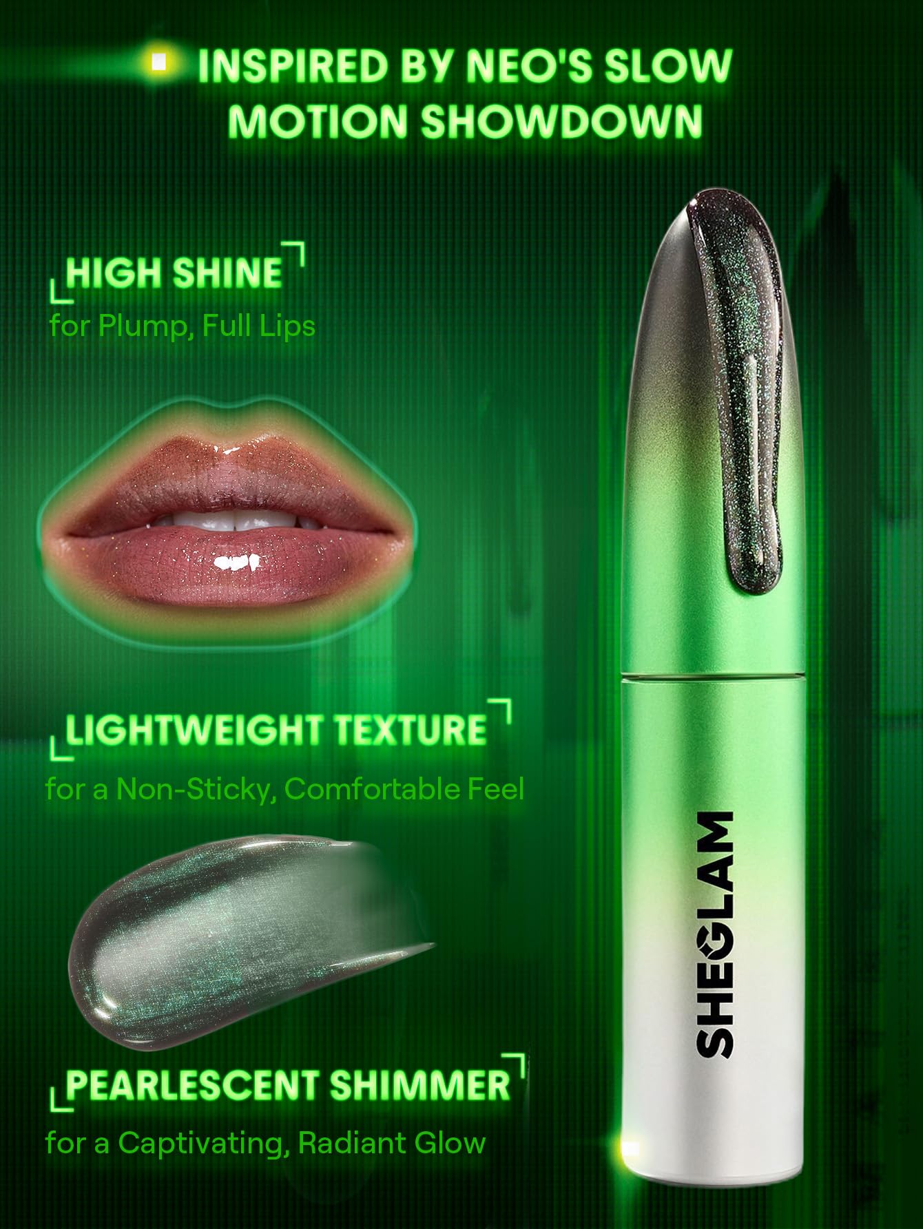 SHEGLAM Matrix Collection blush enhances a natural, healthy flush